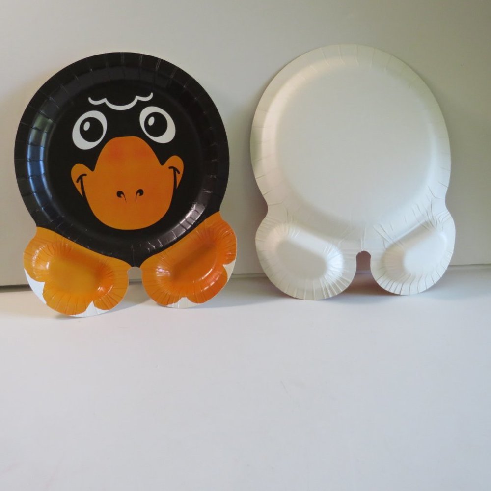PENGUIN  ZOO PALS  Hefty paper plate (1 item)